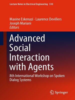 cover image of Advanced Social Interaction with Agents